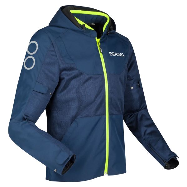Motorradjacke Bering Profil Marine Fluo Motorradjacke Bering Profil Marine Fluo