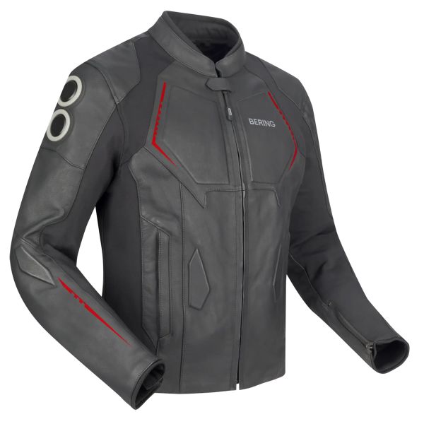 Motorradjacke Bering Radial Black Red Motorradjacke Bering Radial Black Red