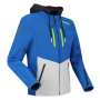 Motorradjacke Bering Rotor Blue Light Grey