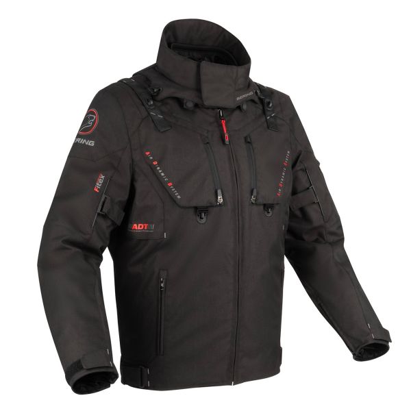 Motorradjacke Bering Skogar Black