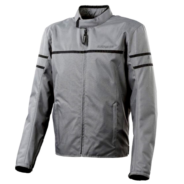Motorradjacke Bering Squadra Taupe Schwarz