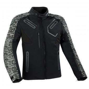 Motorradjacke Bering Voltor Black Grey