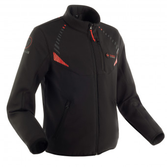 Motorradjacke Bering Warmor Black