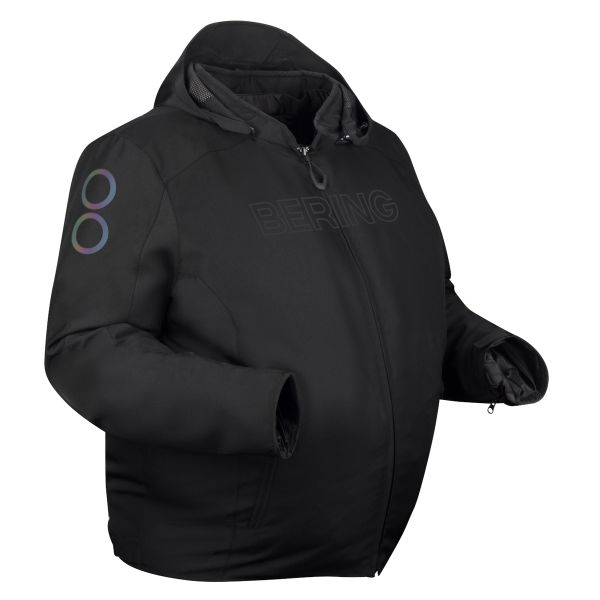 Motorradjacke Bering Warwick King Size Black Motorradjacke Bering Warwick King Size Black