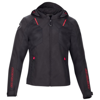 Motorradjacke Bering Wing Black Red