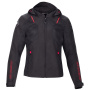Motorradjacke Bering Wing Black Red