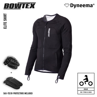 Motorradjacke Bowtex Elite Shirt V2 Black