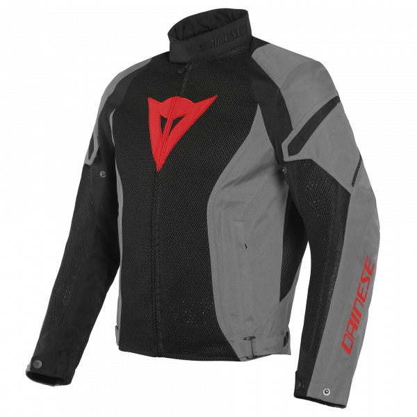 Motorradjacke Dainese Air Crono 2 Black Charcoal Grey