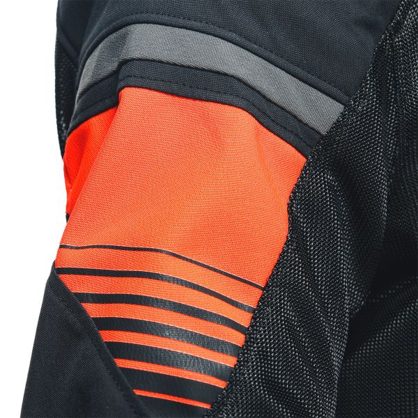 Dainese Air Fast Tex Black Grey Fluo Red