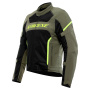 Motorradjacke Dainese Air Frame 3 Army Green Black Fluo Yellow