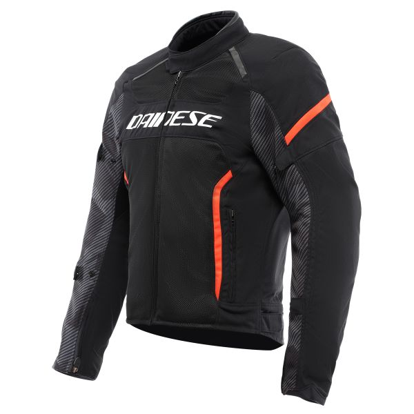 Motorradjacke Dainese Air Frame 3 Black Black Red Fluo Motorradjacke Dainese Air Frame 3 Black Black Red Fluo