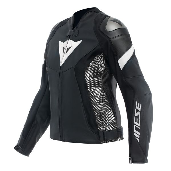 Motorradjacke Dainese Avro 5 Woman Black Black White