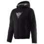 Motorradjacke Dainese Bovisa Safety Hoodie Full Zip Black White