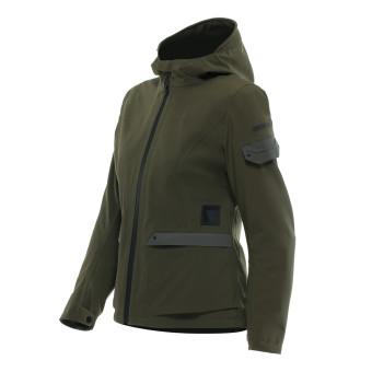 Motorradjacke Dainese Centrale Pro Green