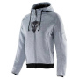Motorradjacke Dainese Daemon-X Safety Hoodie Full Zip Woman Grey Melange