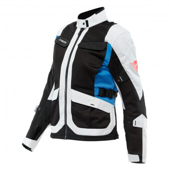 Motorradjacke Dainese Desert Lady Glacier Grey Black