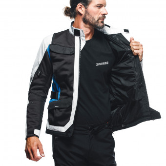 Dainese Desert Tex Glacier Grey Black