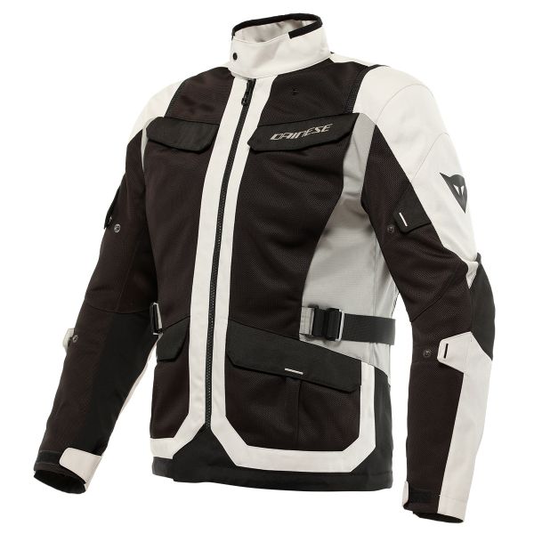 Motorradjacke Dainese Desert Tex Peyote Black Steeple Grey
