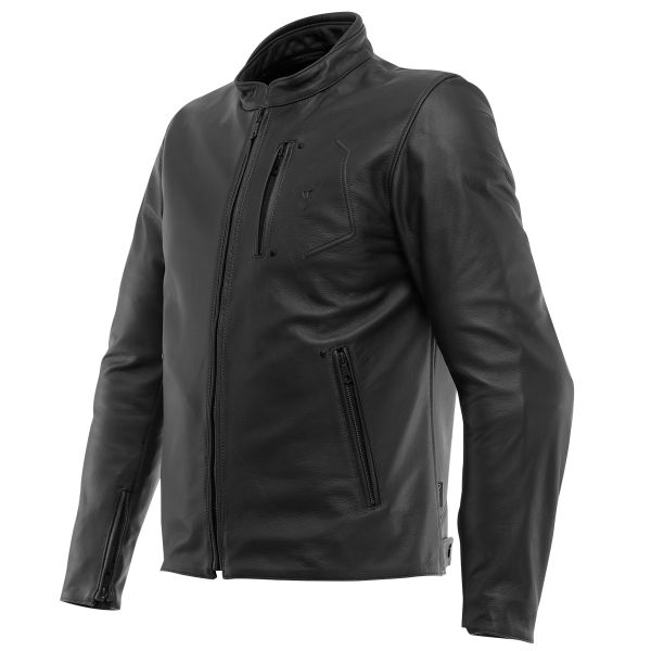 Motorradjacke Dainese Fulcro QDF Leather Black Motorradjacke Dainese Fulcro QDF Leather Black