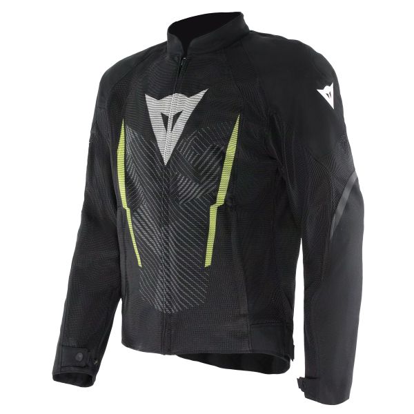 Motorradjacke Dainese Herosphere Air Tex Black White Yellow Fluo