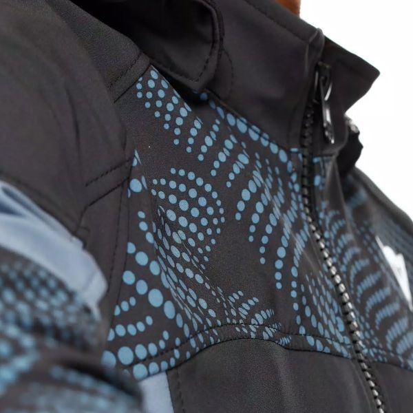 Dainese Ignite 2 Tex Woman Black Blue Mirage