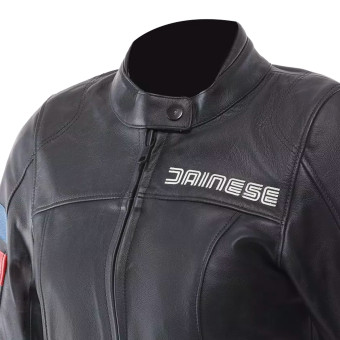 Dainese Leggenda Leather Woman Schwarz