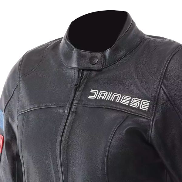 Dainese Leggenda Leather Woman Schwarz