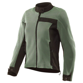 Motorradjacke Dainese Lisbona Air Tex Woman Iceberg Green Black