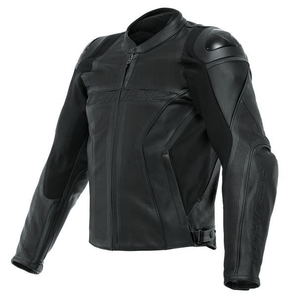 Motorradjacke Dainese Racing 4 Perforated Black Black Black