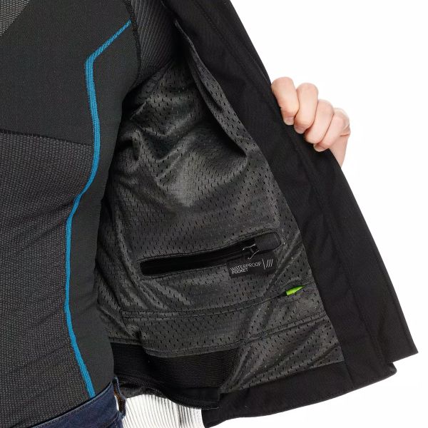 Dainese Racing 5 Leather Woman Black White