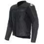Motorradjacke Dainese Racing 5 Perf Leather Black Black