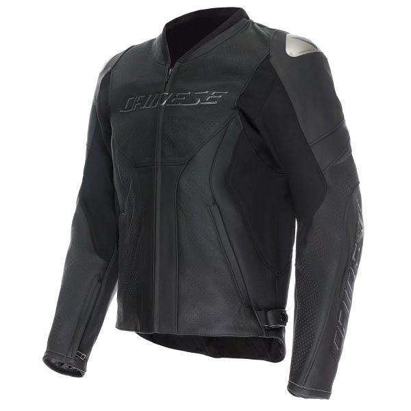 Motorradjacke Dainese Racing 5 Perf Leather Woman Black