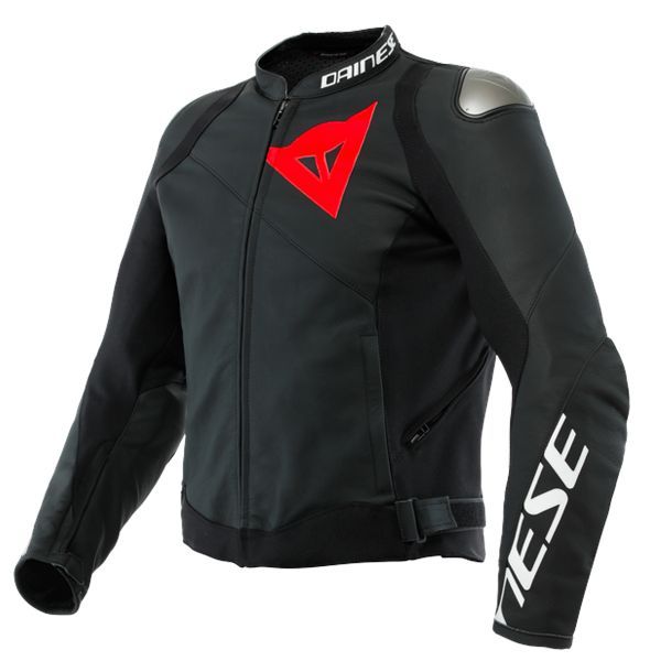Motorradjacke Dainese Sportiva Black Matt Motorradjacke Dainese Sportiva Black Matt
