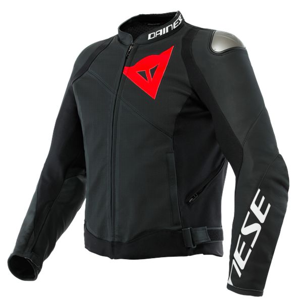 Motorradjacke Dainese Sportiva Perforated Black Matt