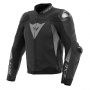 Motorradjacke Dainese Super Speed 4 Leather Black Matt Charcoal Grey