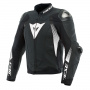 Motorradjacke Dainese Super Speed 4 Leather Black Matt White