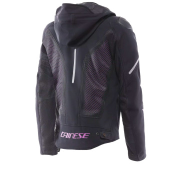 Dainese Super Sprint Air Tex Woman Black Pink Viola