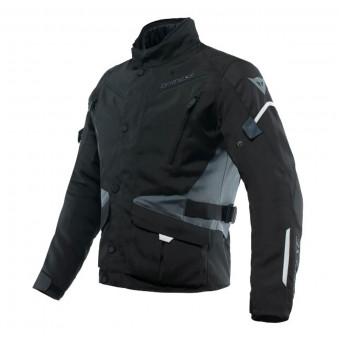 Motorradjacke Dainese Tempest 3 D-Dry Black Black Ebony