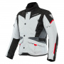 Motorradjacke Dainese Tempest 3 D-Dry Glacier Grey Black Lava Red