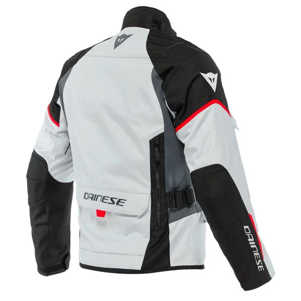 Dainese Tempest 3 D-Dry Glacier Grey Black Lava Red