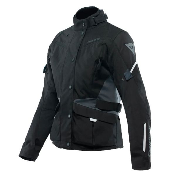 Motorradjacke Dainese Tempest 3 D-Dry Lady Black Black Ebony