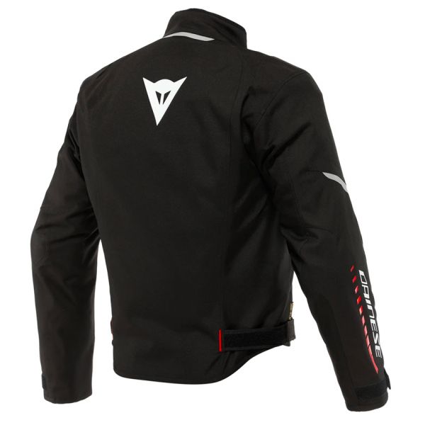Dainese Veloce D-Dry Black White Lava Red