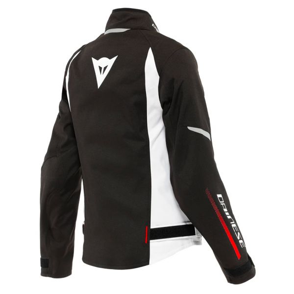Dainese Veloce Lady D-Dry Black White Lava Red