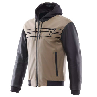 Motorradjacke Dainese Vintedge Leather Sand Black