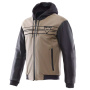 Motorradjacke Dainese Vintedge Leather Sand Black