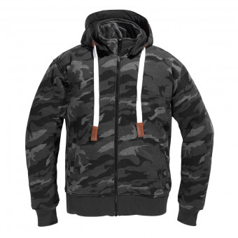 Motorradjacke DIFI Downtown Hoodie Dark Camo Motorradjacke DIFI Downtown Hoodie Dark Camo