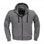 Motorradjacke DIFI Downtown Hoodie Dark Grey Melange