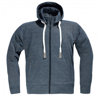 Motorradjacke DIFI Downtown Hoodie Navy Melange Motorradjacke DIFI Downtown Hoodie Navy Melange