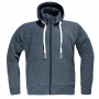 Motorradjacke DIFI Downtown Hoodie Navy Melange