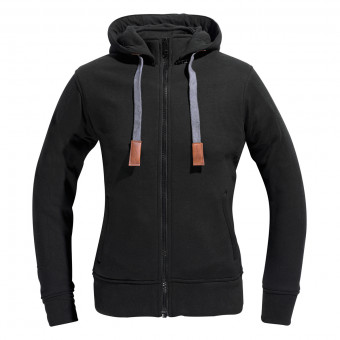 Motorradjacke DIFI Downtown Lady Hoodie Black Motorradjacke DIFI Downtown Lady Hoodie Black